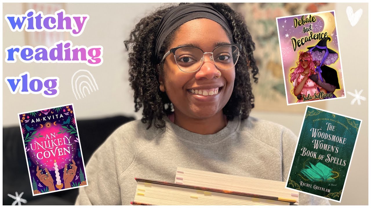 cozy witchy reading vlog to start my 2026 reading! ✨