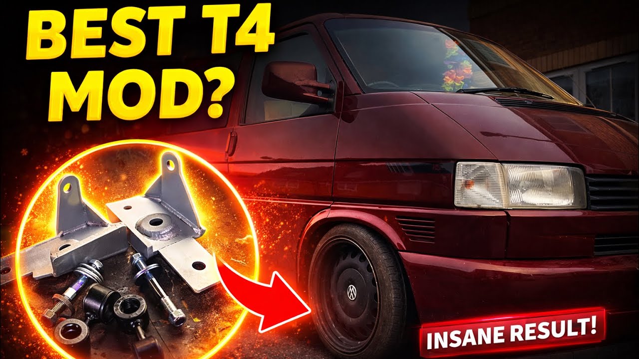 BEST SUSPENSION MOD EVER FOR VW T4 #damaged #salvage #copart