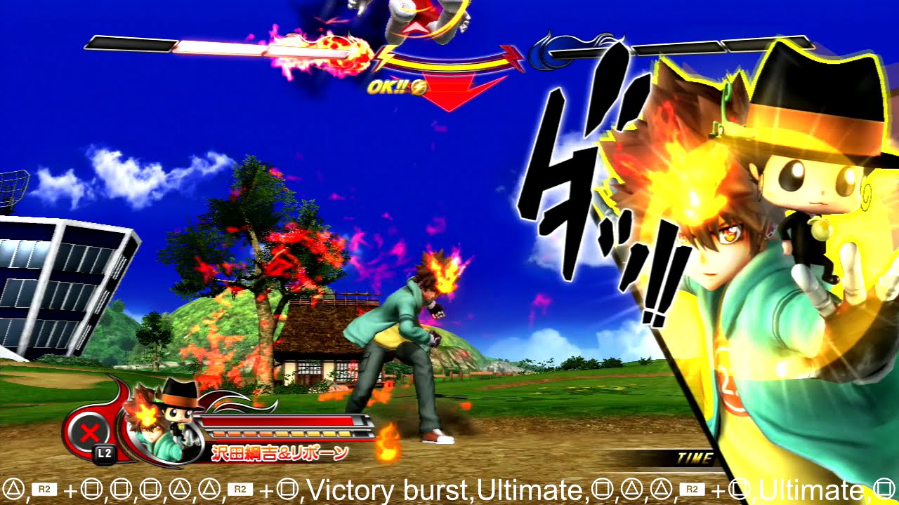 J-stars Victory VS - Tsuna 140HP one shot combo