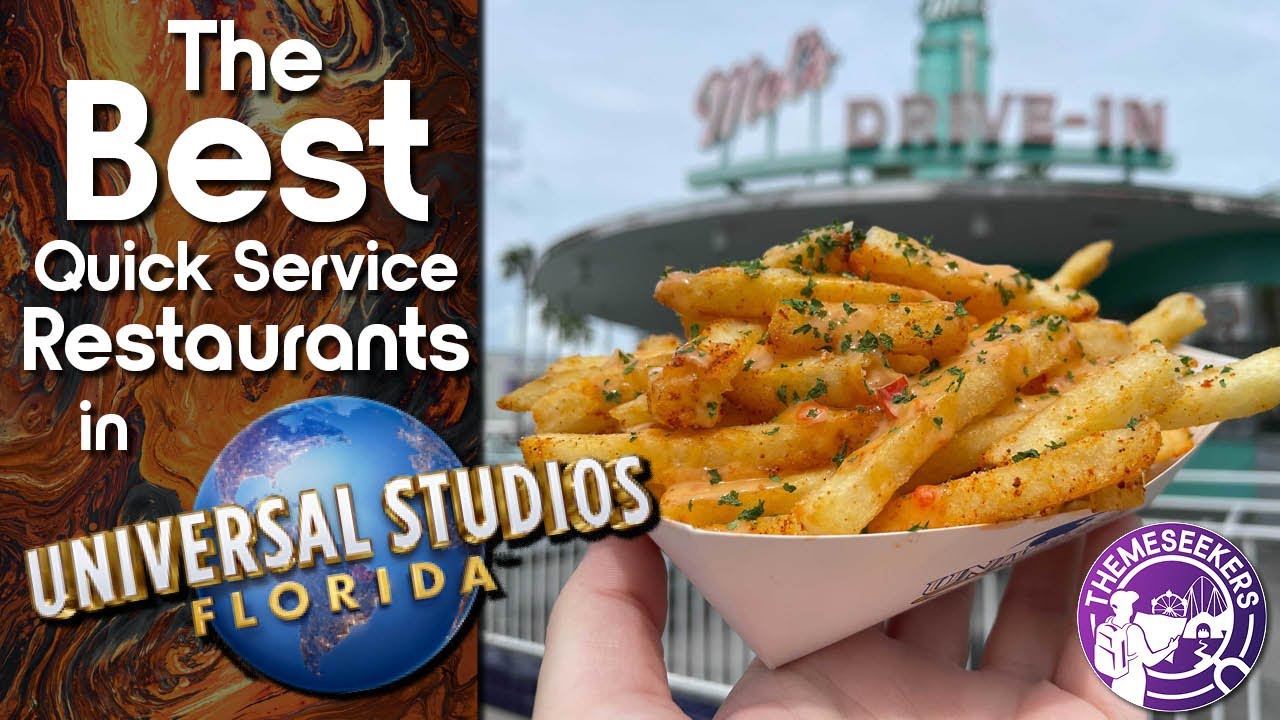 Какие рестораны быстрого питания в Universal Studios Florida &mdash; лучшие?