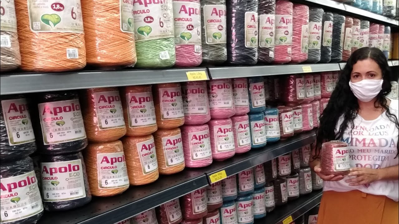 LINHAS de CROCHÊ e MUITOS BARBANTES