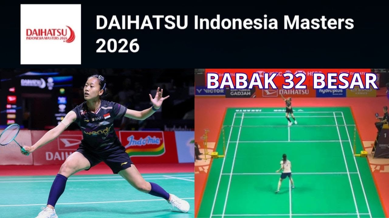 Putri Kusuma Wardani vs Sung Shuo Yun ~ Tournament Indonesia Masters 2026