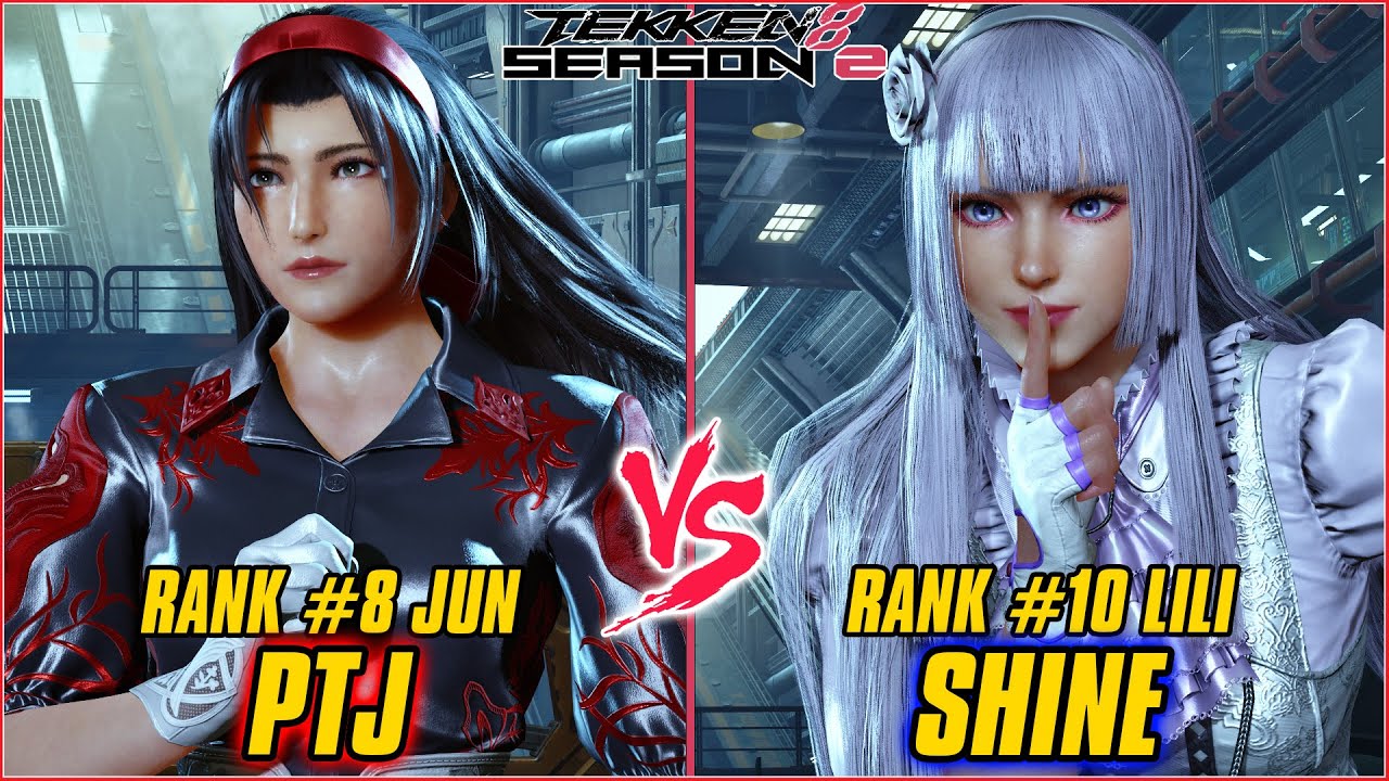 TEKKEN 8 | PTJ (RANK #8 JUN) vs SHINE (RANK #10 LILI) | TEKKEN 8 RANKED MATCH