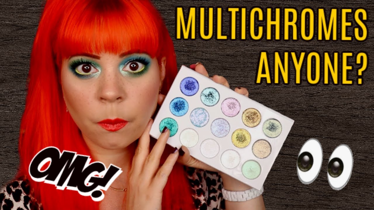 FULL Multichrome palette!! Trying and swatching the Enchanted Lustre Dragon Prism 2