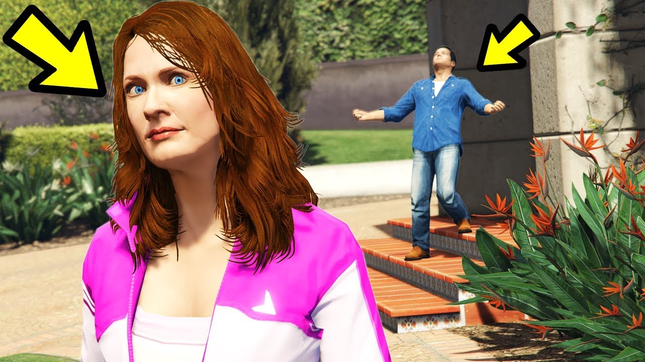 Как выглядит Лос-Сантос, когда играешь за Аманду! (GTA 5)