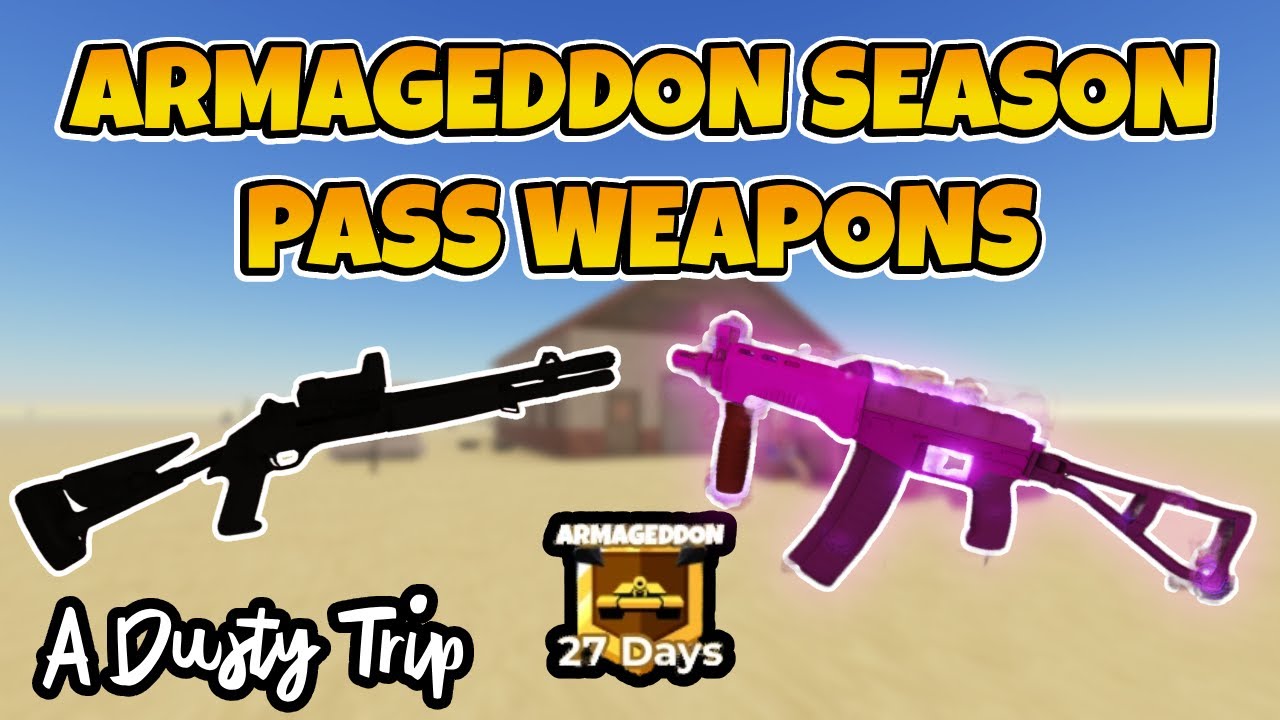 M4 Shotgun and Galactic SR-3M (Review) | Roblox A Dusty Trip