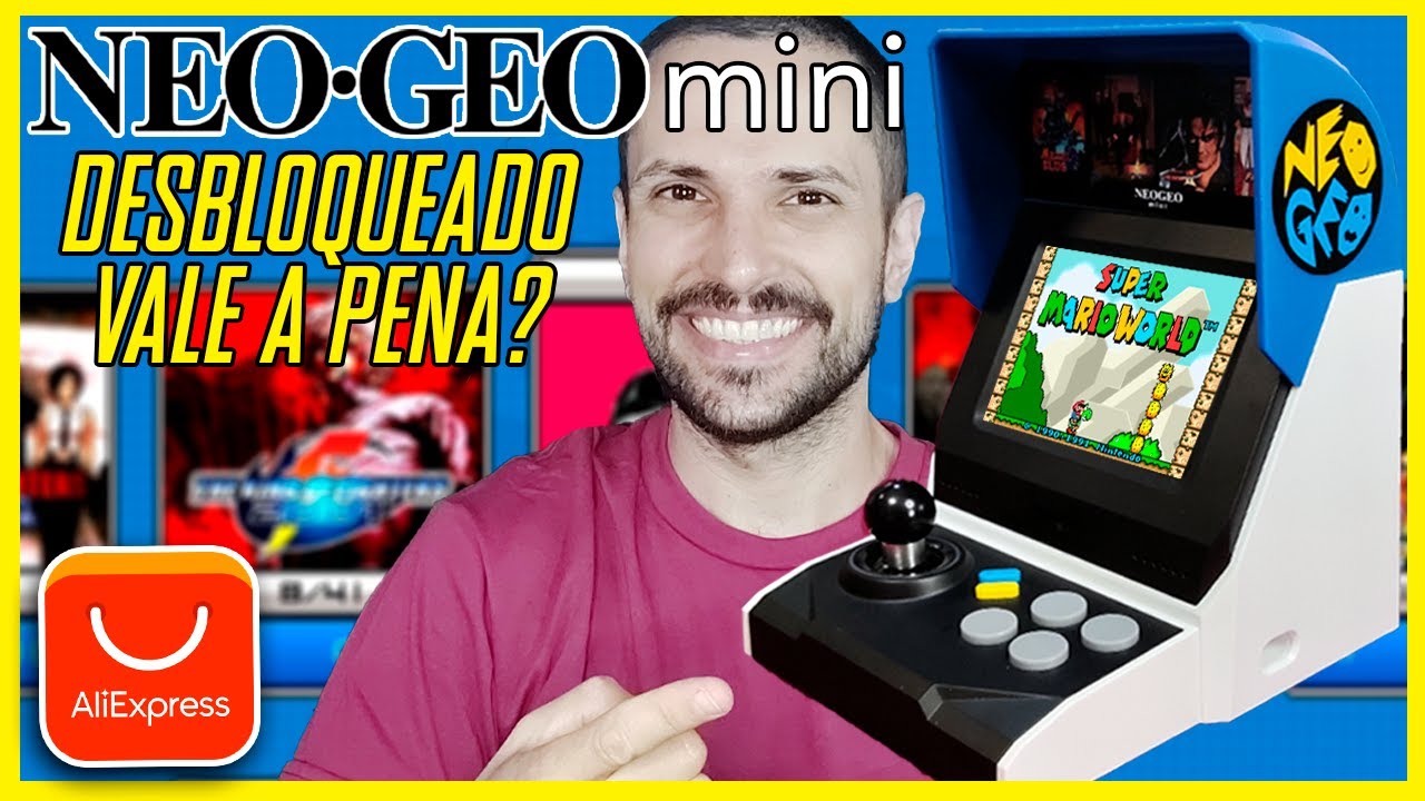 Neo Geo Mini desbloqueado vale a pena? Jogos da Capcom, SNES, Mega e GBA no console da SNK!