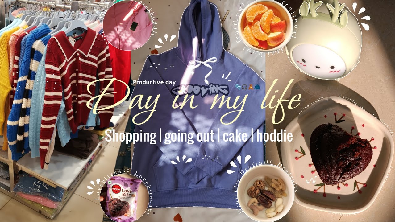 Day in my life𓍯⋆°🧸 | Winter day🍧🫧 | Shoppingೀ | day Out🛍️🌸| 