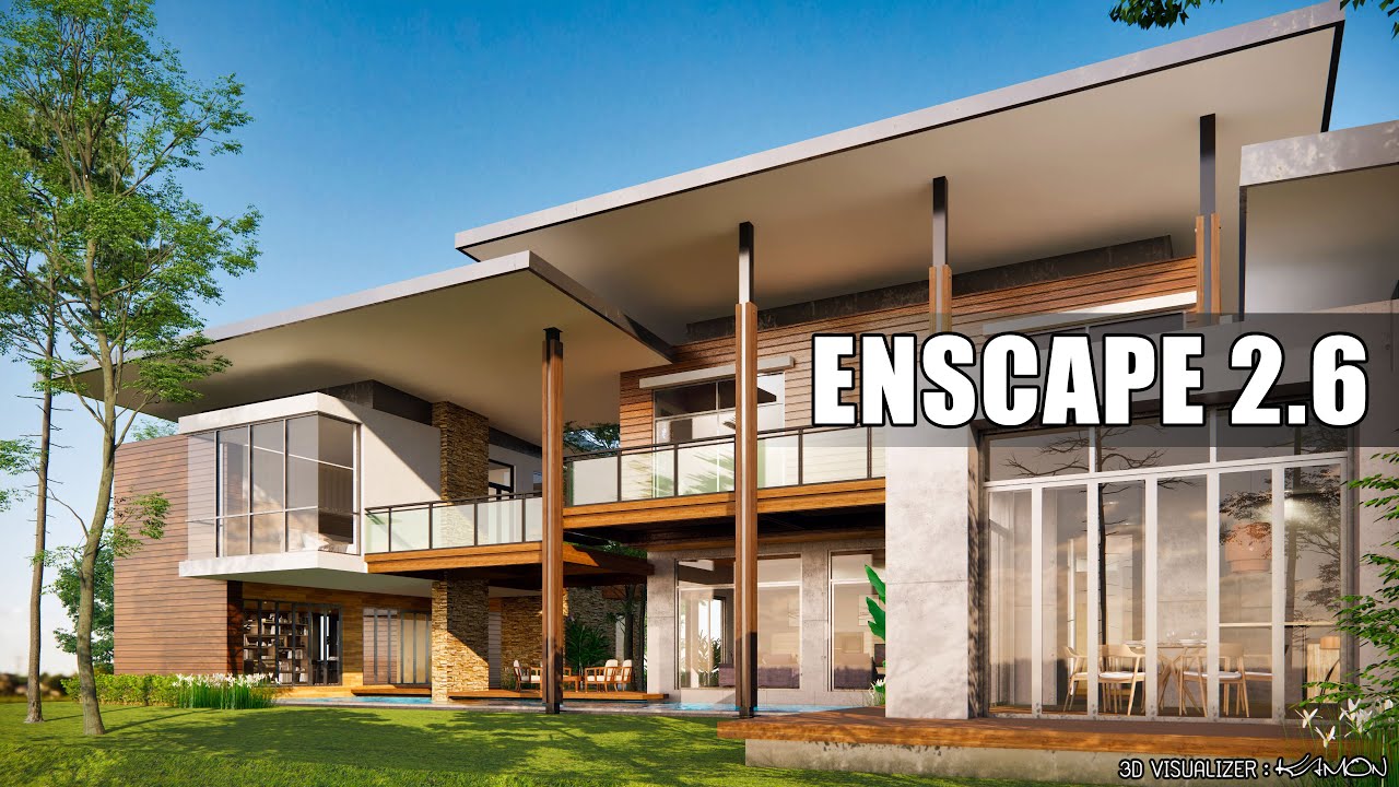 Ubonhouse Enscape 2.6 RTX Raytracing