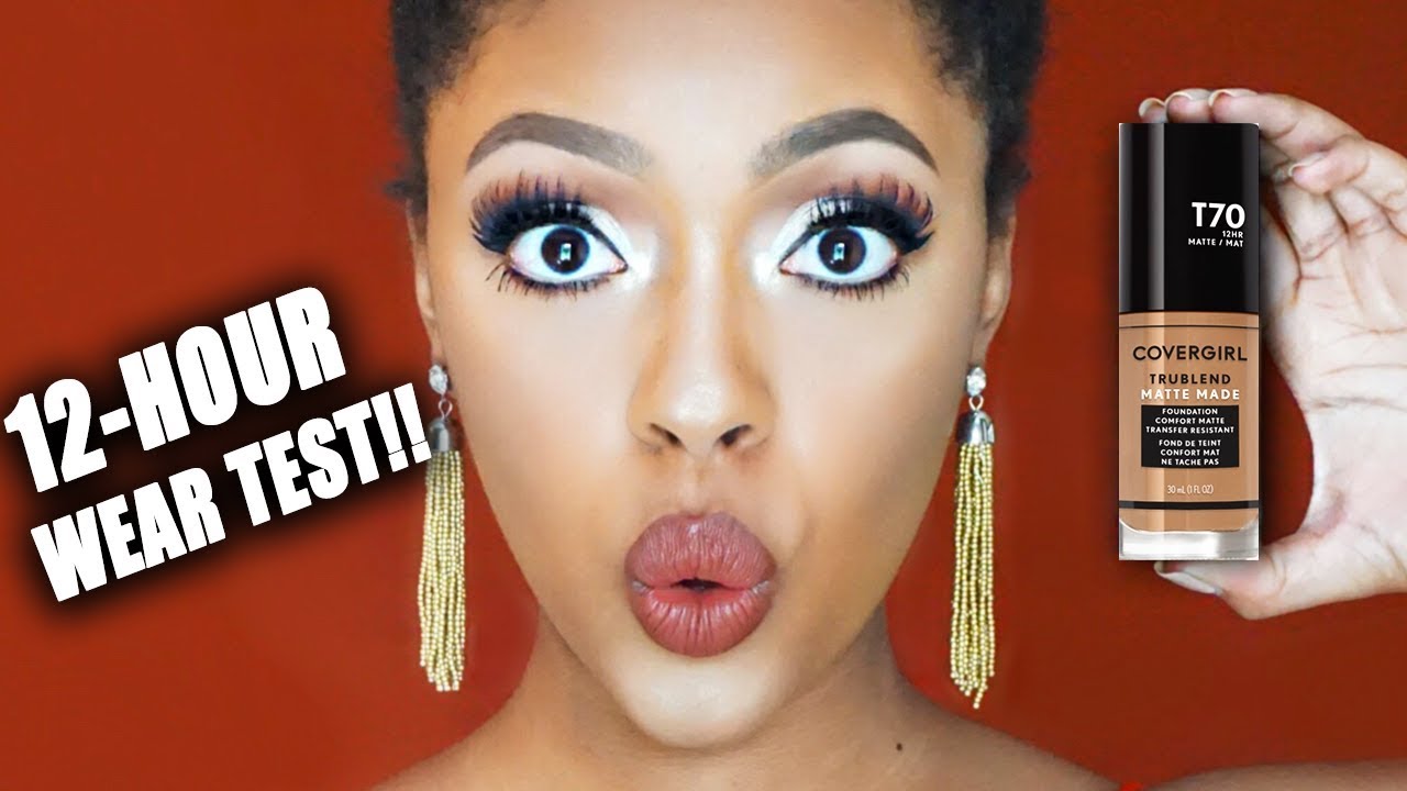 NEW Covergirl TruBlend Matte Made Foundation | Demo + First Impressions