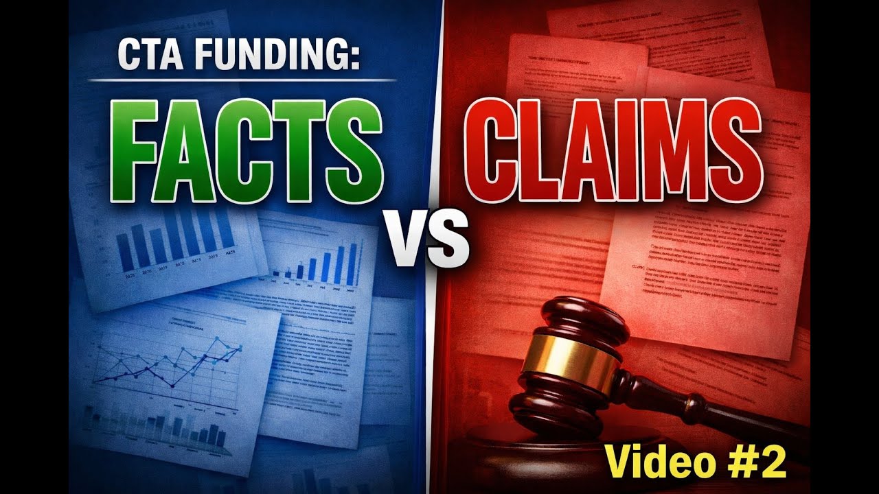 Fact-Check: The Truth About CTA Funding Before & After 2011 | Exposing a False Claim