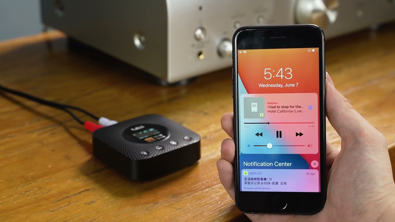 B06HD+ Bluetooth Audio Receiver