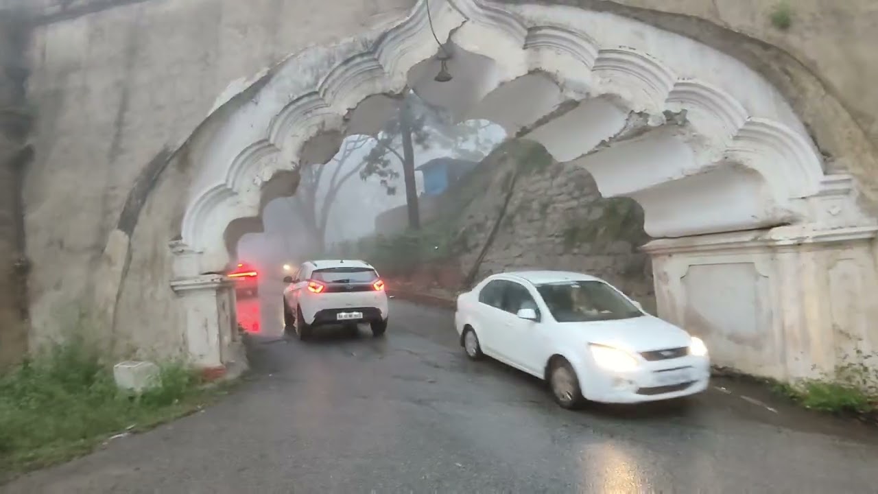 A look at Nandi hills during red alert cyclone.