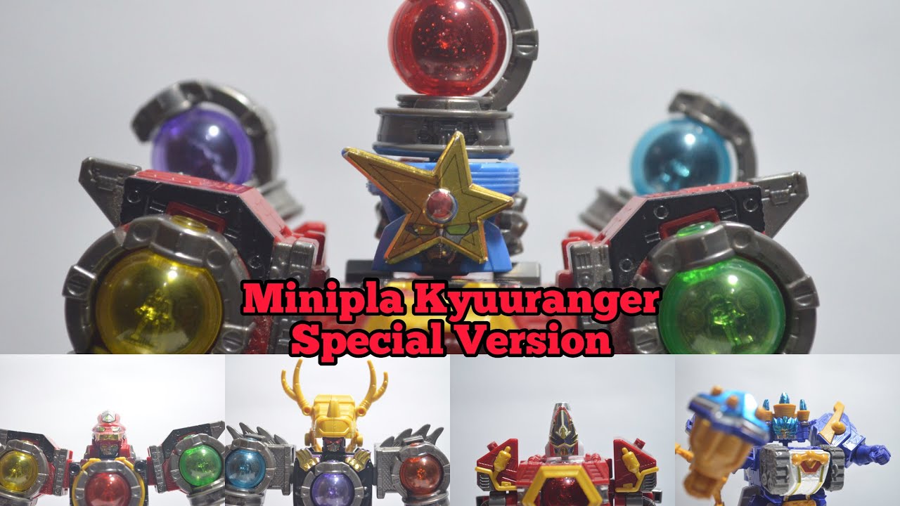 Minipla Kyuuranger Special Version || ミニプラ Kyuranger Indonesia RTV