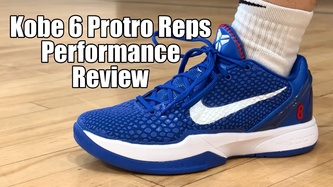 CAN YOU HOOP IN FAKE KOBES? KOBE 6 PROTRO REPS BY @MAX_UNCLEDREW PERFORMANCE REVIEW!