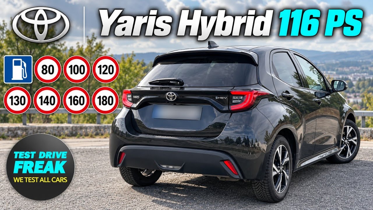 2026 Toyota Yaris Hybrid 116 PS TEST DRIVE with Fuel Consumption & Performance Review