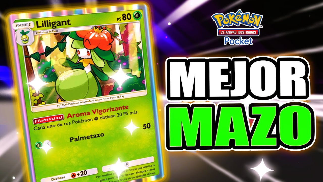 El MEJOR MAZO de LILLIGANT en Pokemon TCG Pocket