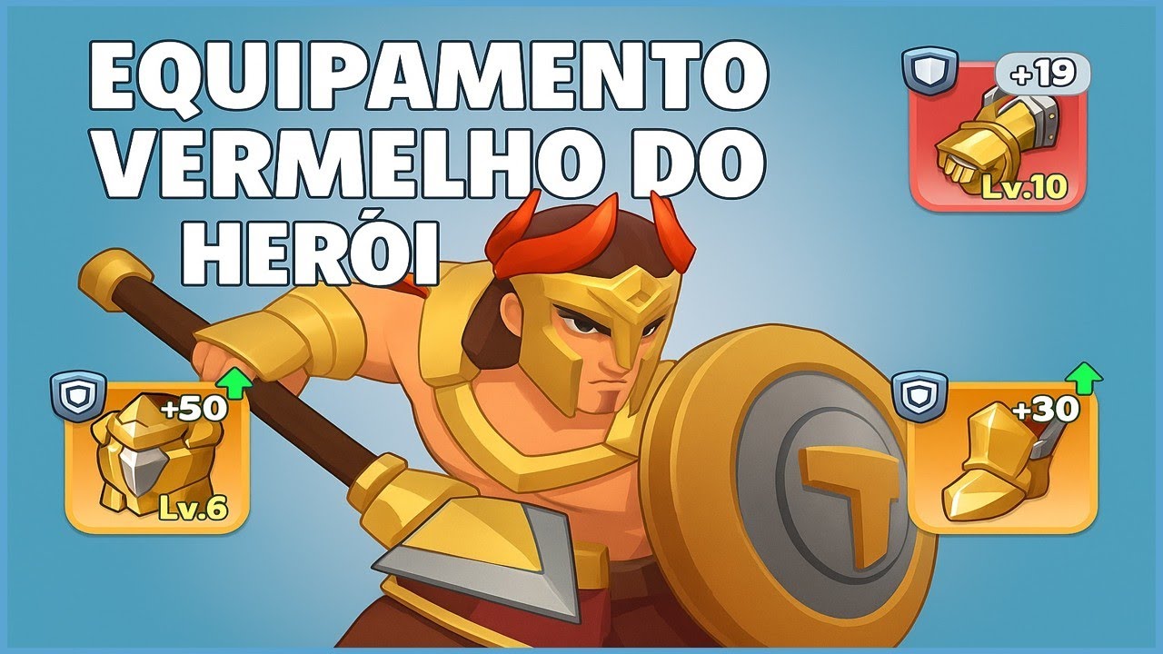 Primeiro Equipamento Vermelho - KingShot