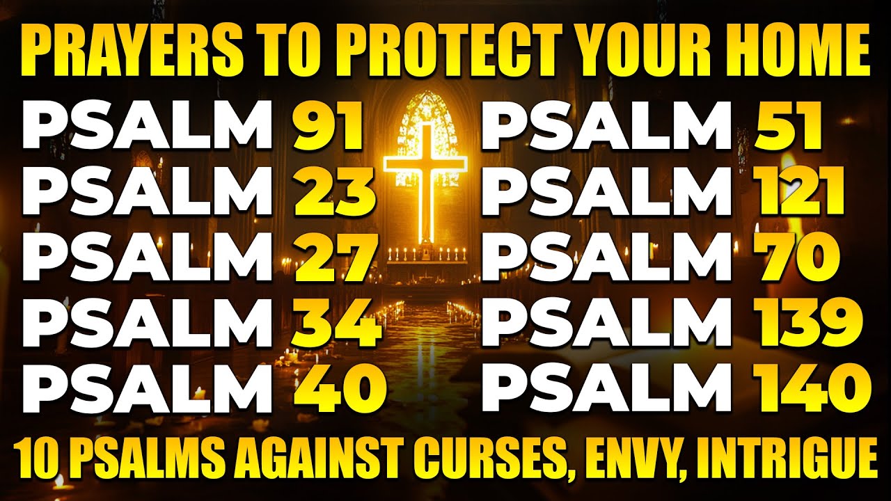 PRAYERS TO PROTECT YOUR HOME — 10 PSALMS AGAINST CURSES, ENVY, AND INTRIGUE