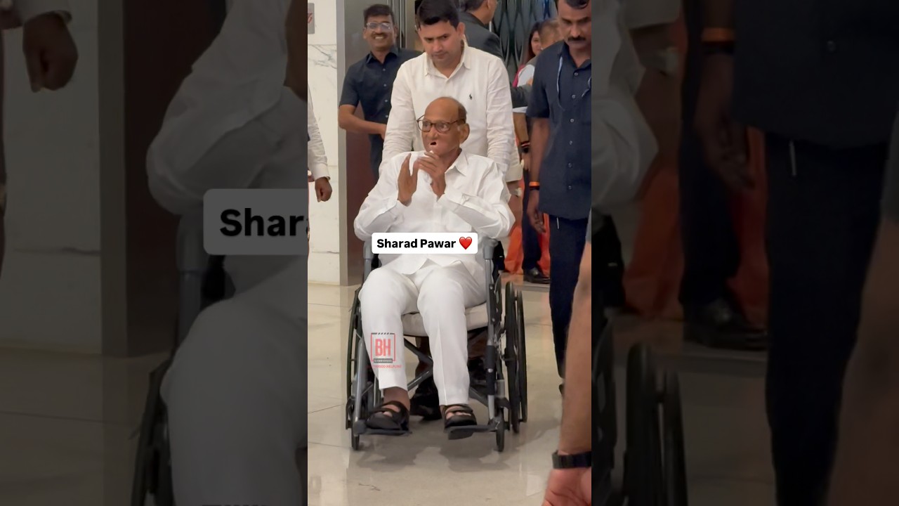 Sharad Pawar Grace the Wedding Ceremony of His Granddaughter Revati Sule#sharadpawar