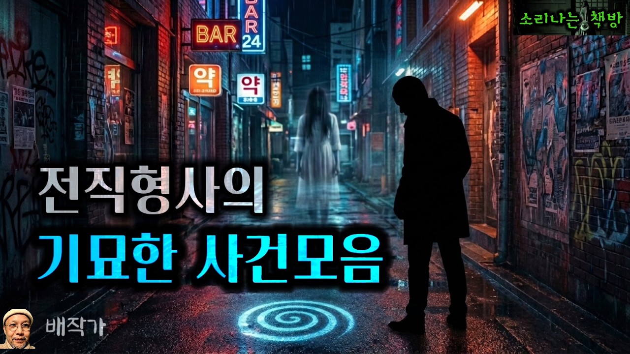 [추리] 전직형사의 기묘한 사건 몰아듣기 (오디오북|자막) 소리나는 책방 창작 스토리 Korean Mystery Detective Audio Story