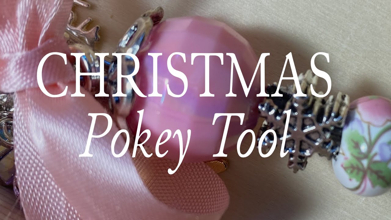 Making of a Shabby Chic Christmas Pokey Tool! #satmornmakes