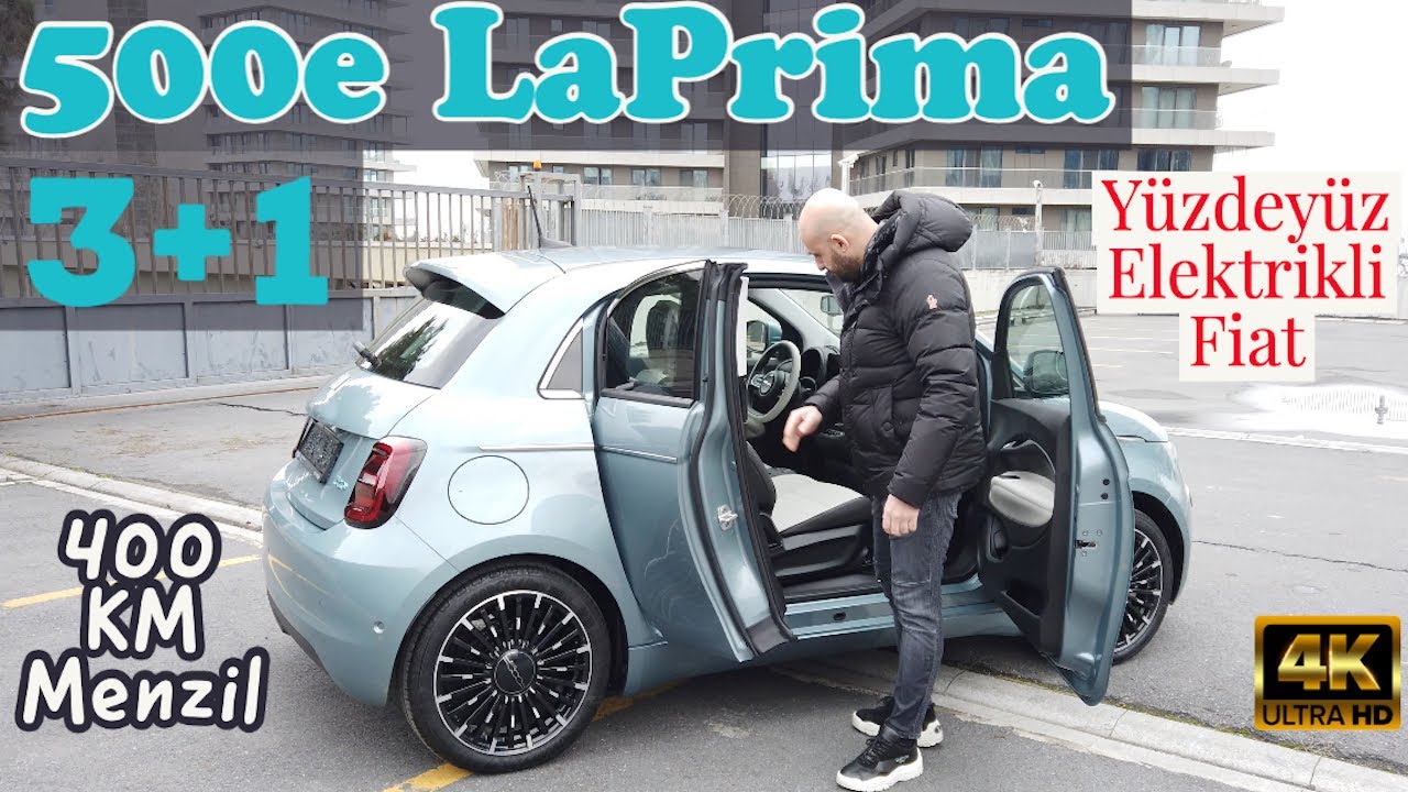 ELEKTRİKLİ Fiat 500e LaPrima 3+1 I TR'de İLK I KAPSAMLI ANLATIM