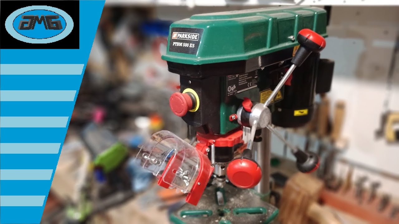 #Parkside BENCH PILLAR DRILL PTBM 500 E5 - PERCEUSE D’ÉTABLI - TRAPANO A COLONNA - TISCHBOHRMASCHINE