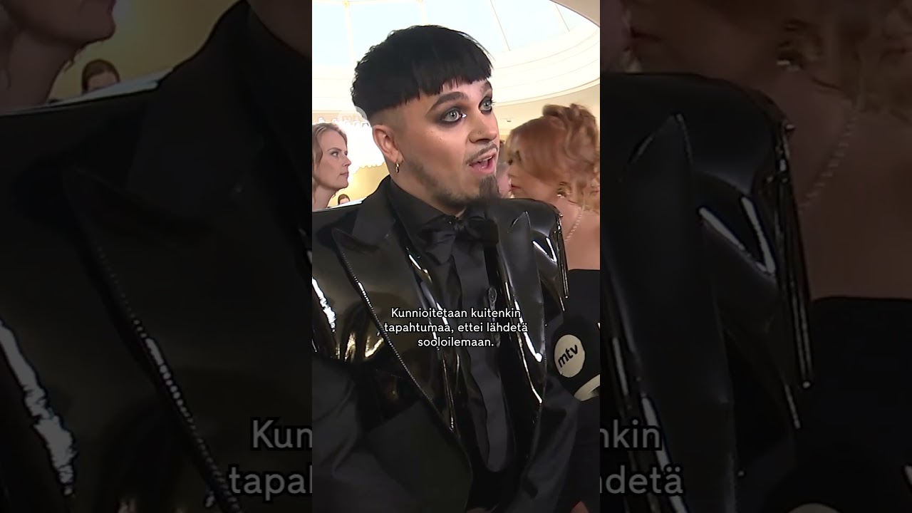 Käärijän asu käänsi katseet Linnan juhlissa 🤩