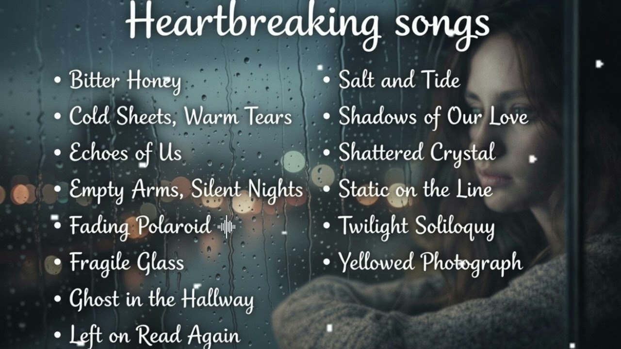 Heartbreaking Songs 💔 | Sad Love Playlist for Lonely Nights & Fading Love