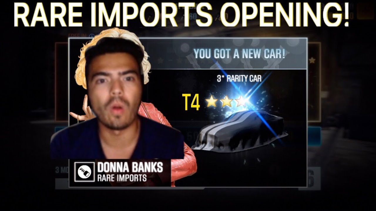 CSR Racing 2 Rare T4 3 Star Car! Opening Rare Imports