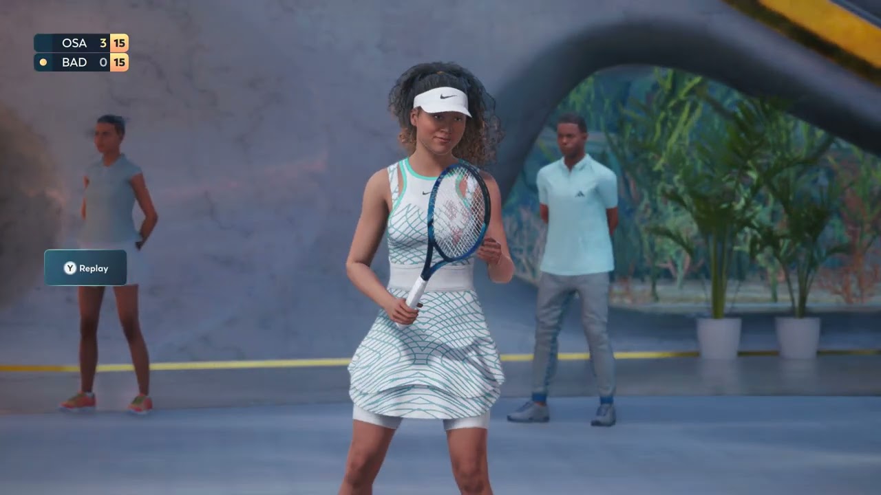 WTA 500 Abu Dhabi Final: Osaka vs Badosa | 1080P60 | TopSpin 2K25