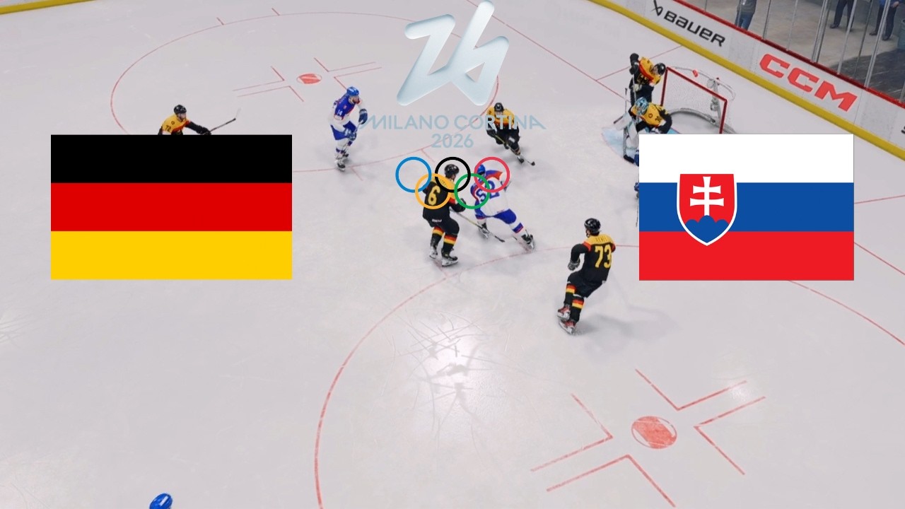 NHL 25 - Zimné olympijské hry 2026 Štvrťfinále Nemecko vs Slovensko