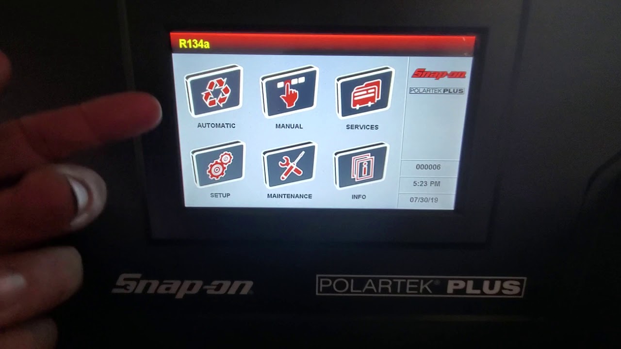 Snap On Polartek plus ac machine review