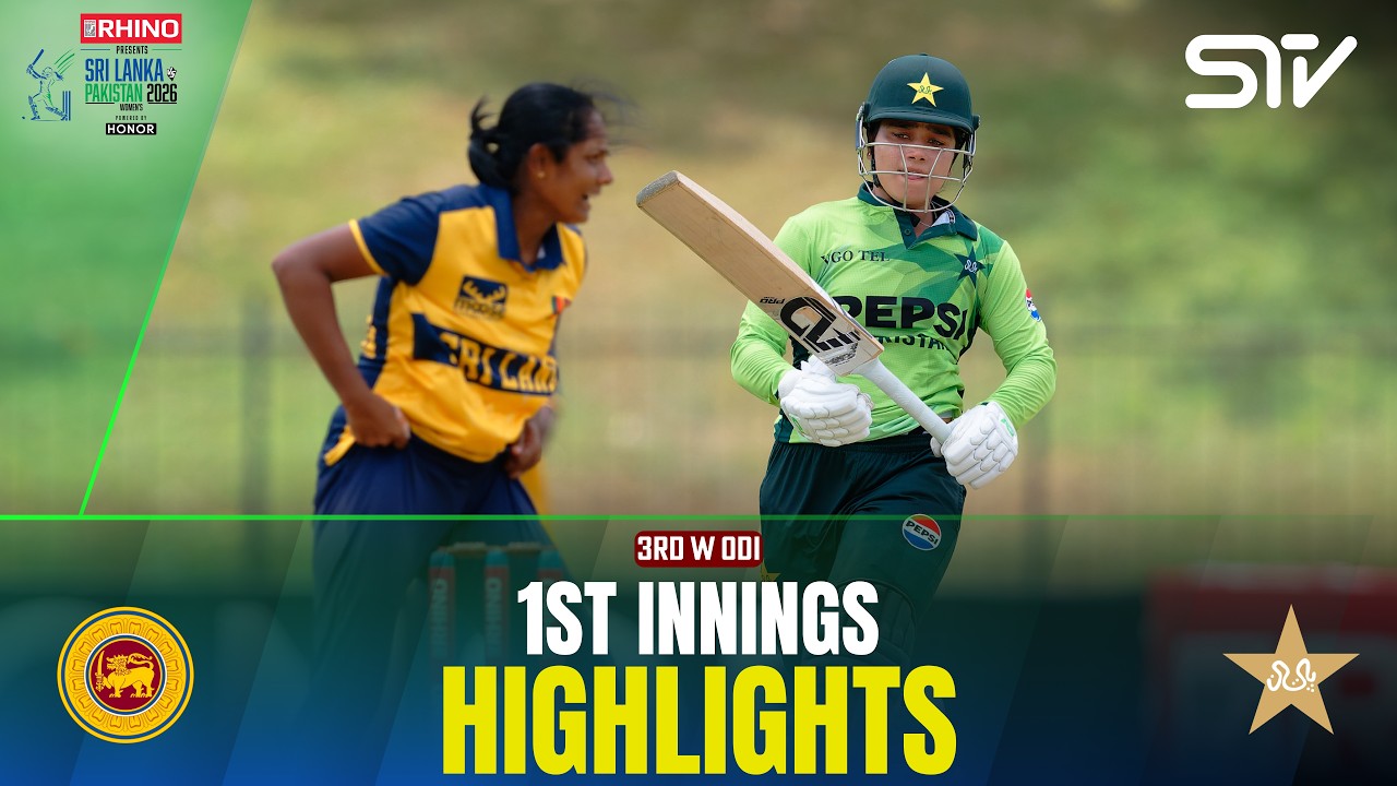 1st Innings Highlights | Sri Lanka Women v Pakistan Women | Match 03 | ODI Series 2026 | M9l1K