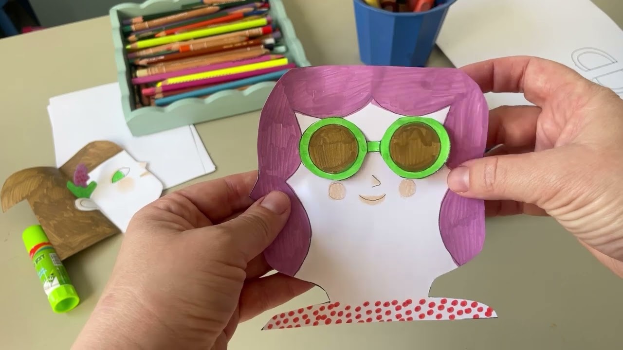 Pop-Up Hairstyles &ndash; Printable DIY Booklet