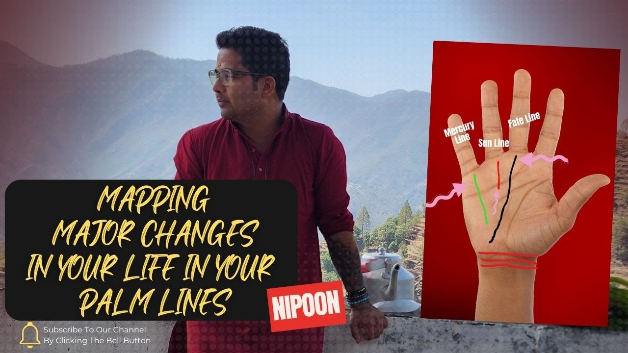 Mapping major changes in your life in your palm lines through Palmistry by @NipunJoshi_NJ