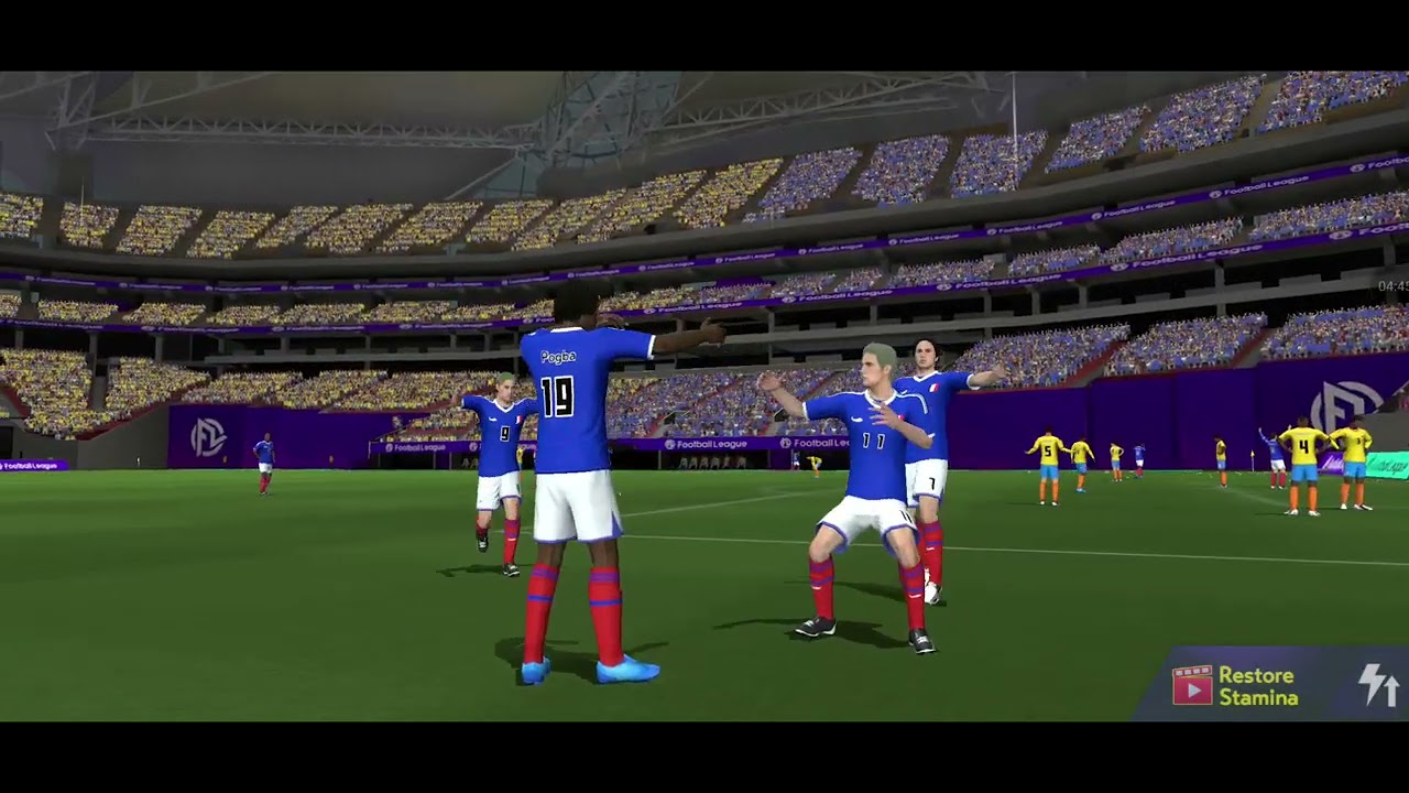 France 2014 - Colombia 2025. Football League 2025. 