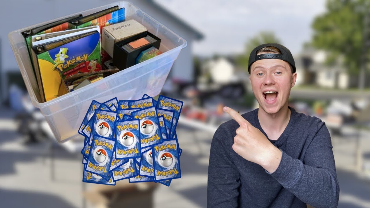 I BOUGHT A MASSIVE TOTE OF VINTAGE POKEMON CARDS AND STRUCK GOLD!
