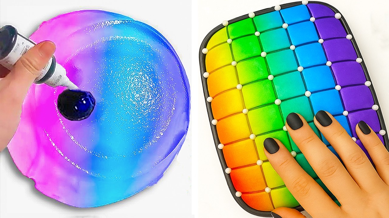 Satisfying Slime ASMR | Most Relaxing No Talking Slime Compilation 3900