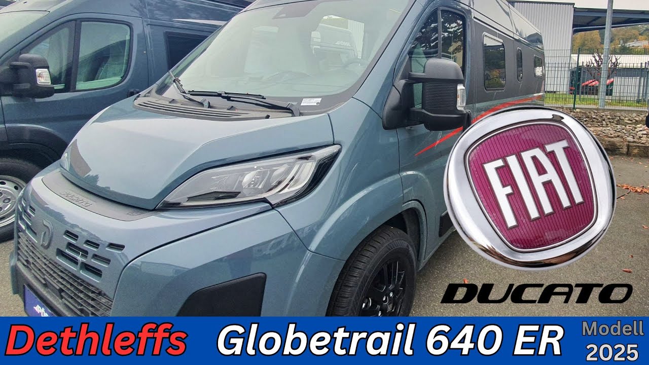 Dethleffs Globtrail 640 ER , 2025 Model im Pössl Center Marktbreit , ein Interessanter Kastenwagen