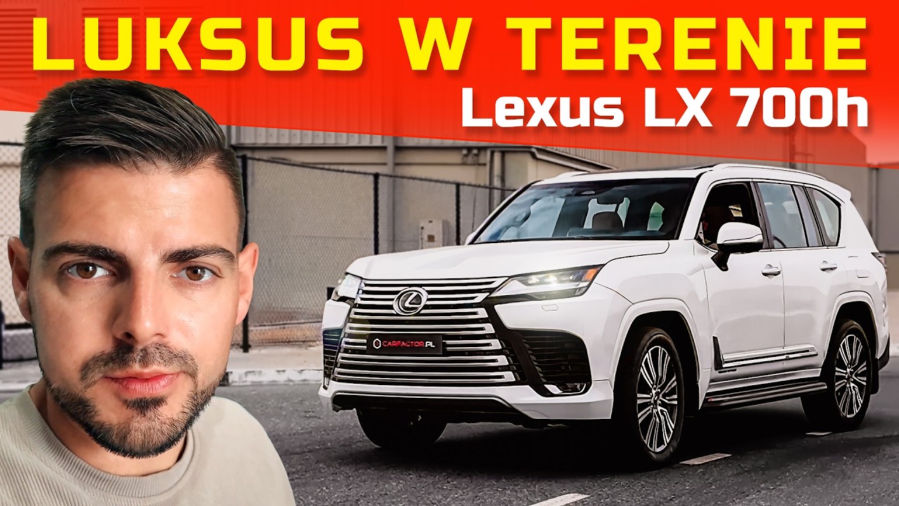 Najbardziej luksusowa teren&oacute;wka? Lexus LX 700h robi wrażenie!