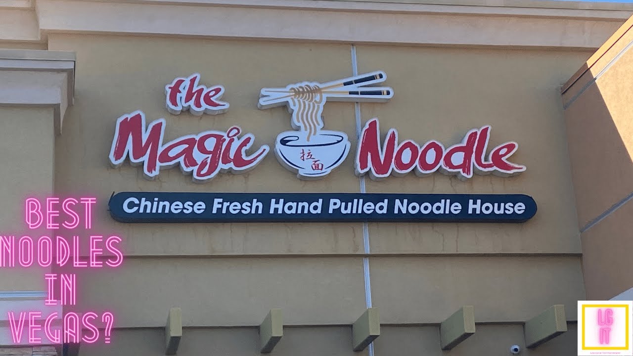 Best House Made Noodles off the Strip | Magic Noodle | Las Vegas, NV 4K