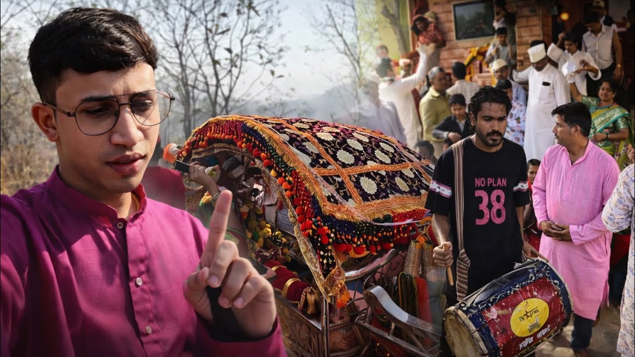 Shimga chi shurvat ekdam damal 🏞️🎇🥳 # DAY 2 #vlogs#shimgautsav#palki#trendingsong #nocopyright 
