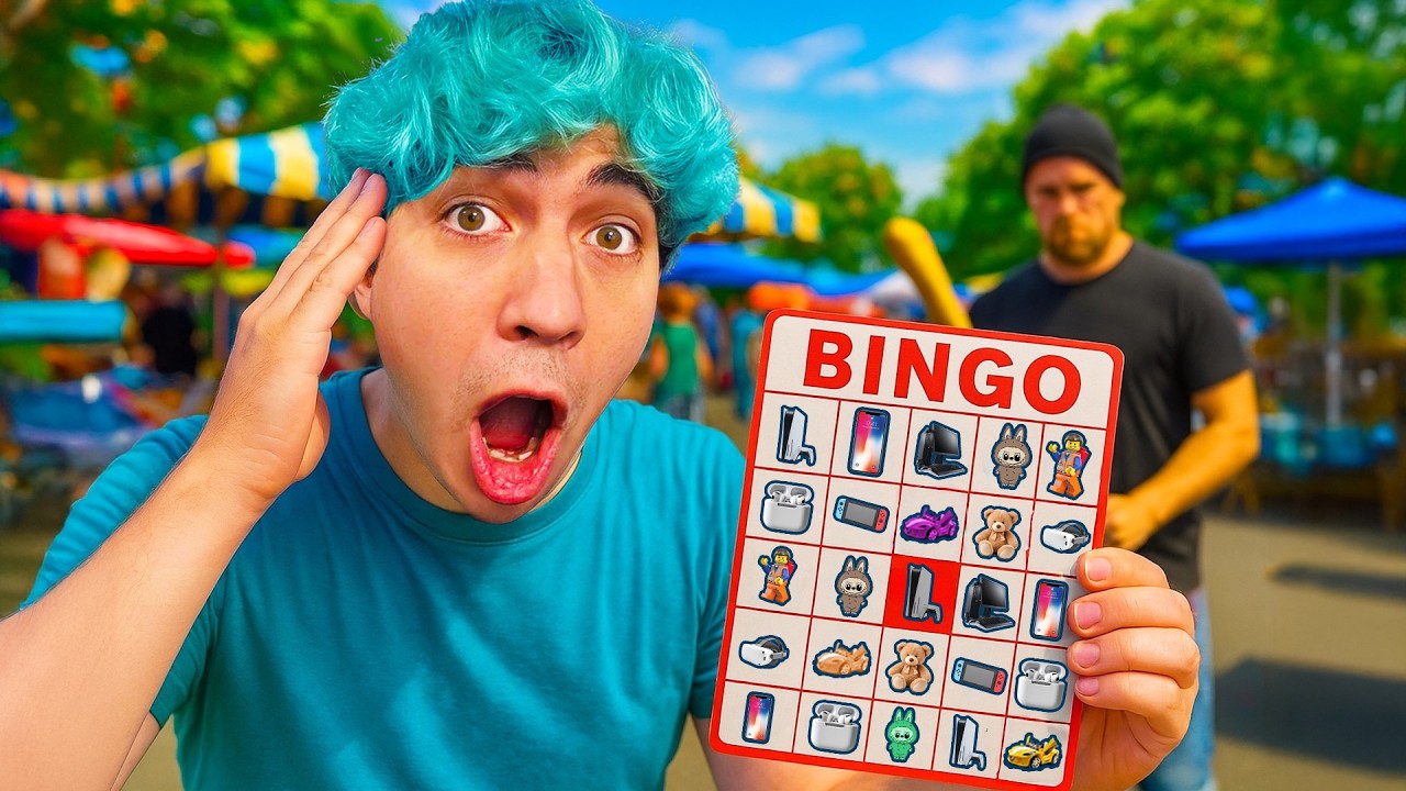 Šílené BINGO na bleším TRHU! (napadli nás?!)