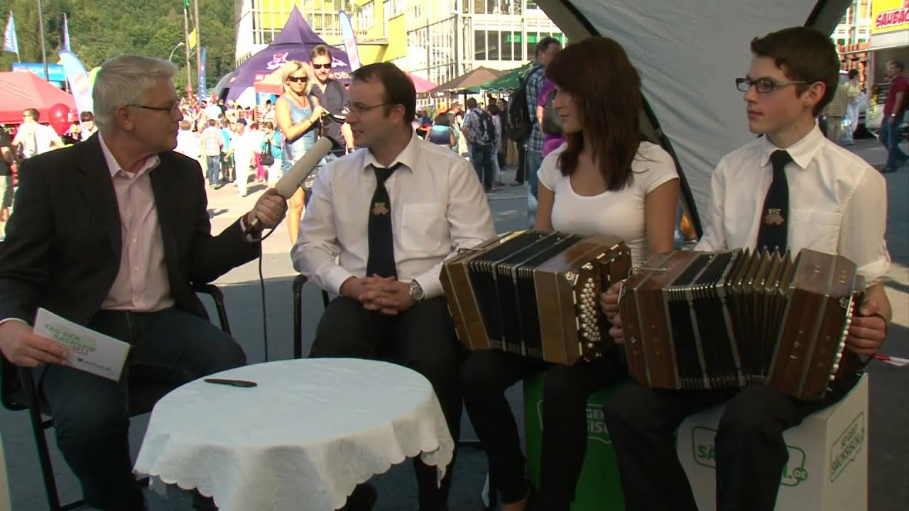 Tag der Sachsen 2013 in Schwarzenberg Bandonion Bandoneon