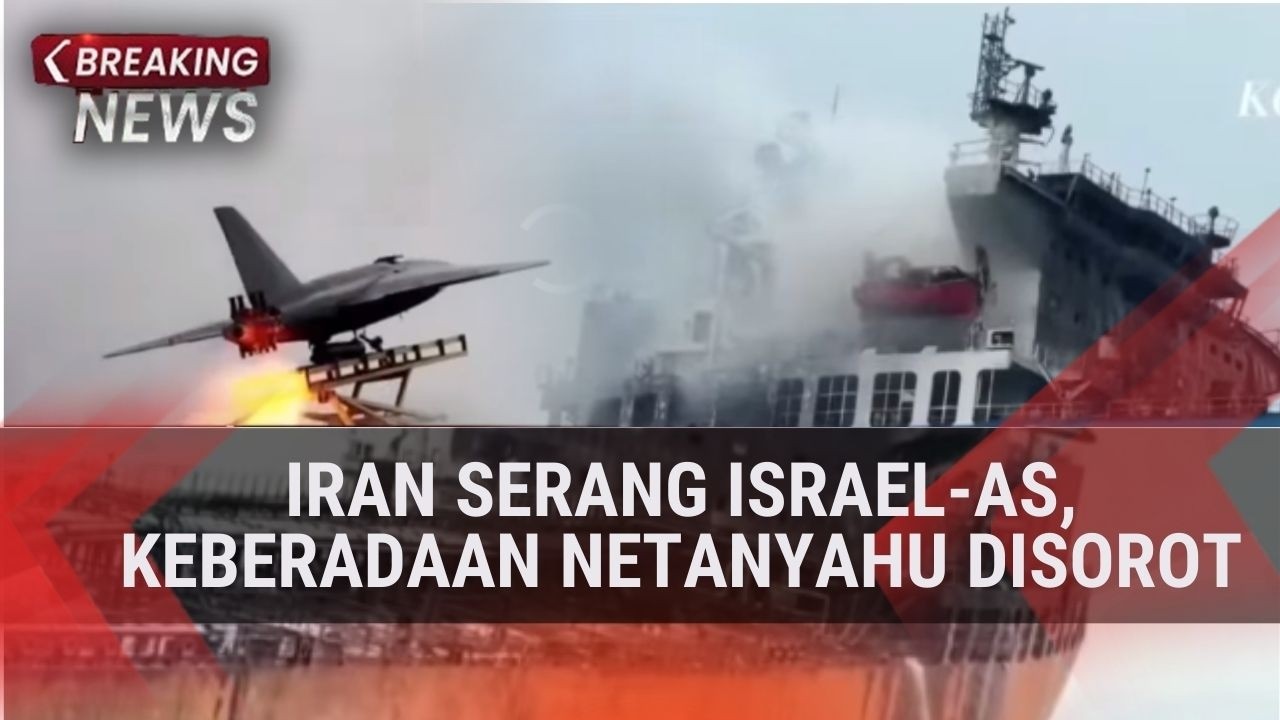 BREAKING NEWS - Iran Serang Israel-AS, Keberadaan Netanyahu Disorot