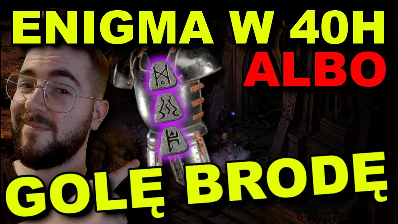 Od 1 lvla do ENIGMY w 40 godzin albo GOLENIE BRODY - #brodachallenge Diablo 2: Resurrected - Film 1