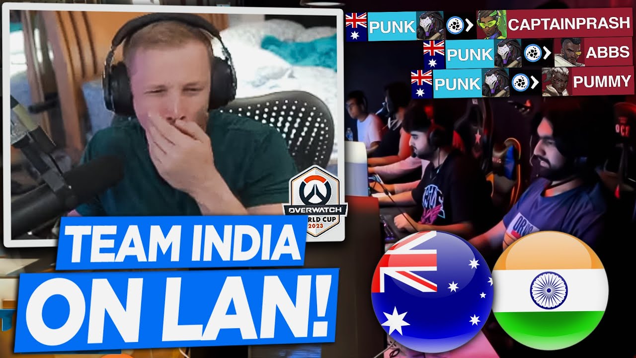 Jay3 Reacts to India VS Australia | Overwatch 2 World Cup 2023 Qualifiers | Week 2