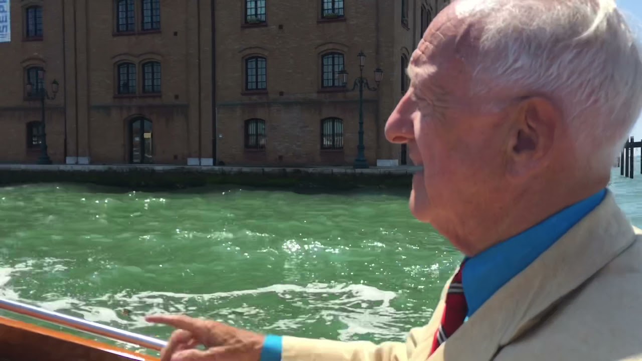 In motoscafo a Venezia con Arrigo Cipriani